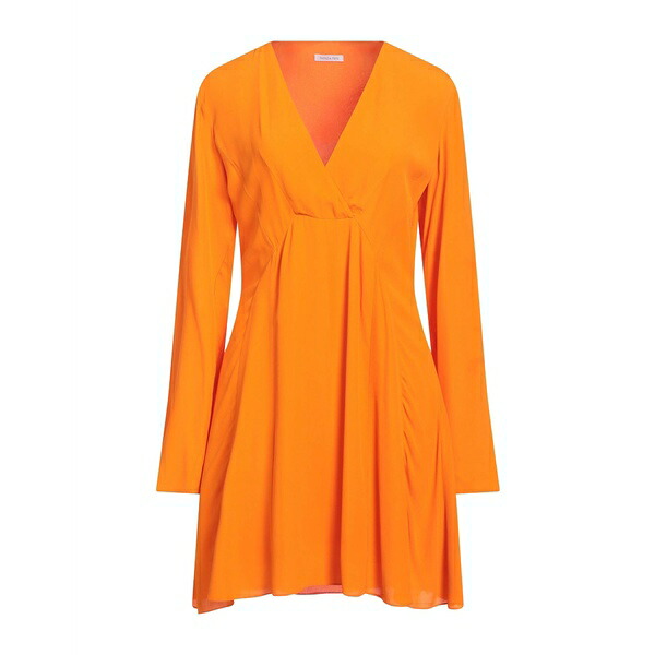 【送料無料】 パトリツィア ペペ レディース ワンピース トップス Mini dresses Orange
