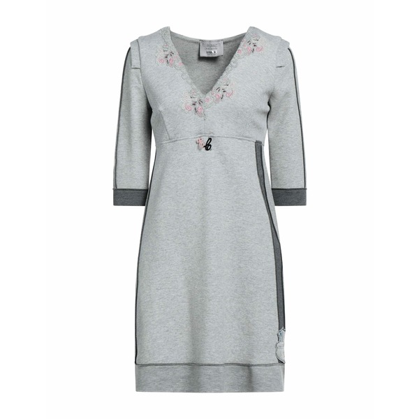 【送料無料】 エリサ カヴァレッティ バイ ダニエラ ダッラヴァッレ レディース ワンピース トップス Mini dresses Grey