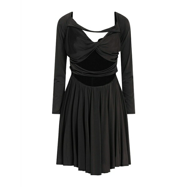 【送料無料】 フェレッパ レディース ワンピース トップス Mini dresses Black