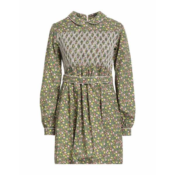 【送料無料】 メゾン キツネ レディース ワンピース トップス Mini dresses Green