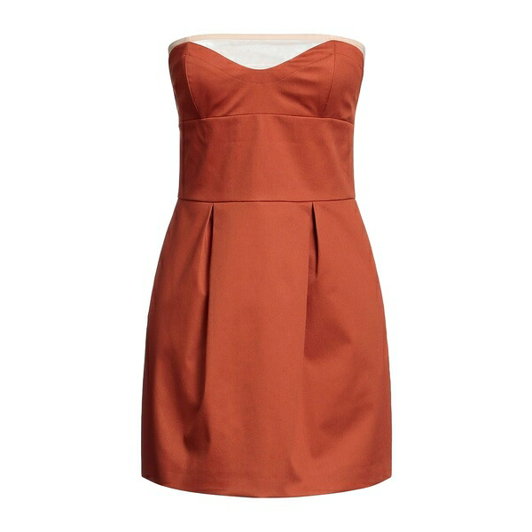 【送料無料】 ディースクエアード レディース ワンピース トップス Mini dresses Orange