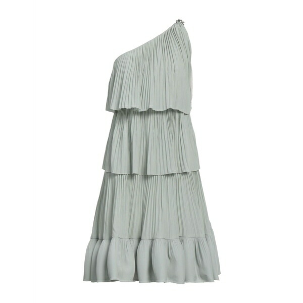 【送料無料】 ランバン レディース ワンピース トップス Mini dresses Green