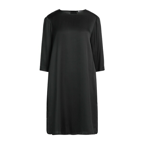 【送料無料】 ロッソピューロ レディース ワンピース トップス Mini dresses Black