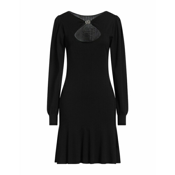 【送料無料】 ツインセット レディース ワンピース トップス Mini dresses Black