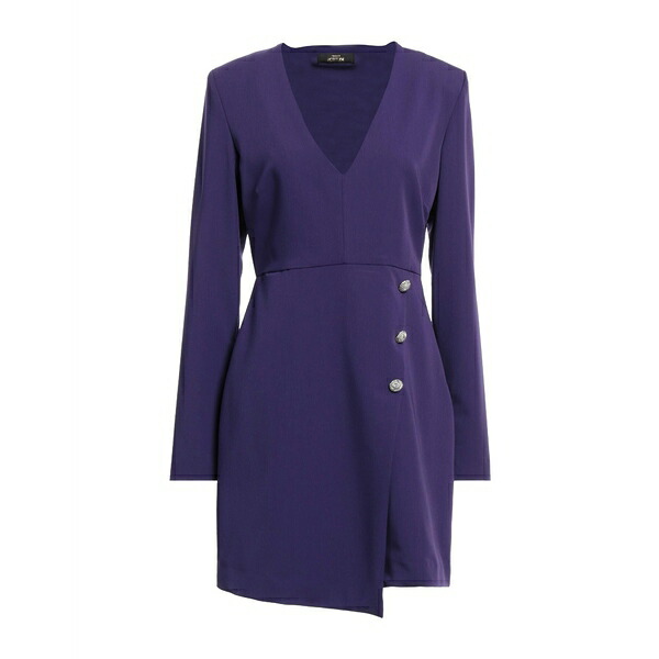 【送料無料】 ツインセット レディース ワンピース トップス Mini dresses Purple