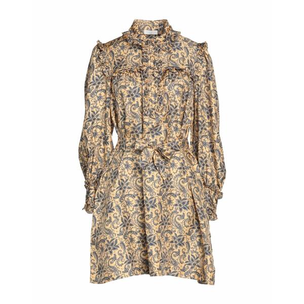 【送料無料】 サンドロ レディース ワンピース トップス Mini dresses Beige