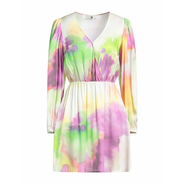 【送料無料】 ツインセット レディース ワンピース トップス Mini dresses Green