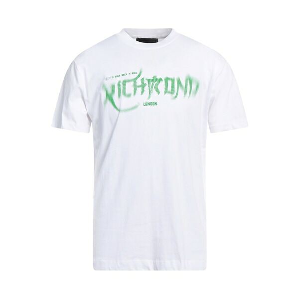 【送料無料】 ジョン リッチモンド メンズ Tシャツ トップス T-shirts White｜asty