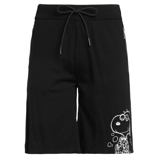 【送料無料】 アイスバーグ メンズ カジュアルパンツ ボトムス Shorts & Bermuda Shorts Black|asty