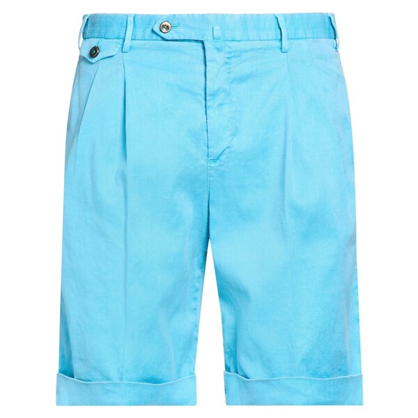 【貨物輸送無料】 PTトリノ メンズ 心地よいズボン下 ボトムス Shorts \u0026 Bermuda Shorts Azure