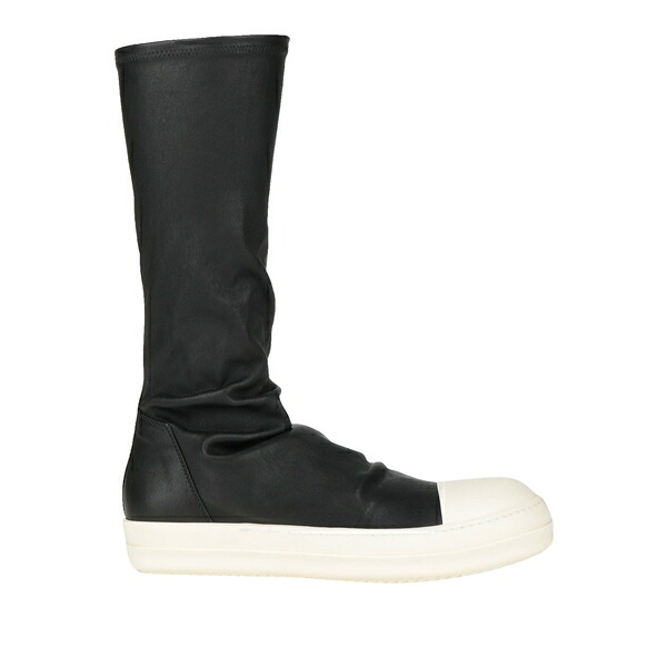 【貨物輸送無料】 リックオウエンス メンズ ブーツ シューズ Boots Black