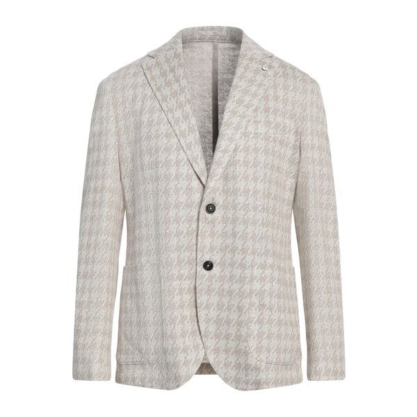 【送料無料】 エルビーエム1911 メンズ ジャケット&ブルゾン アウター Blazers Beige|asty