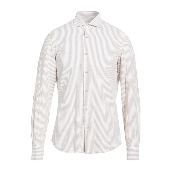 【送料無料】 ボリオリ メンズ シャツ トップス Shirts Grey|asty