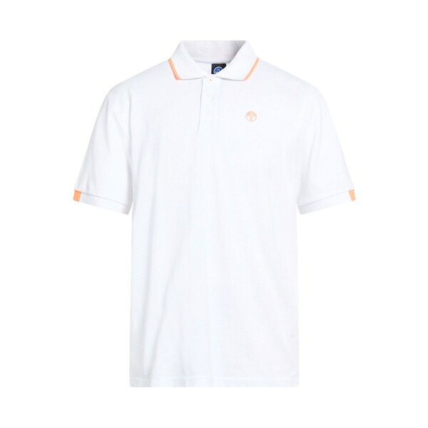 【送料無料】 ノースセール メンズ Tシャツ トップス Polo shirts White｜asty