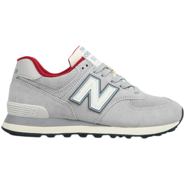 New Balance ニューバランス レディース スニーカー 【New Balance 574 Blue Varsity Red (Women's)】 サイズ US_5.5(22.5cm) Blue/Varsity Red｜asty