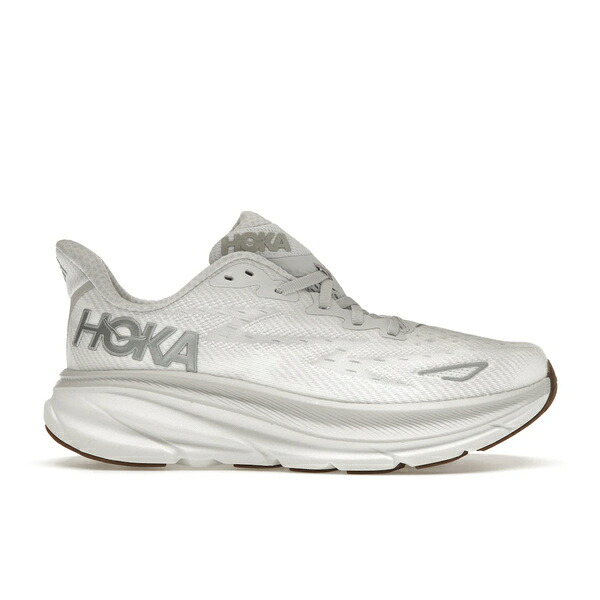 Hoka One One ホカオネオネ レディース スニーカー 【Hoka One One Clifton 9 Nimbus Cloud (Women's)】 サイズ US_6.5(23.5cm) Nimbus Cloud/White｜asty