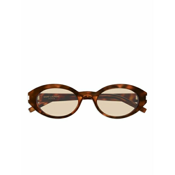 サンローラン アイウェア レディース 黒眼鏡＆アイウェア 佩び物 Oval-frame sunglasses Brown