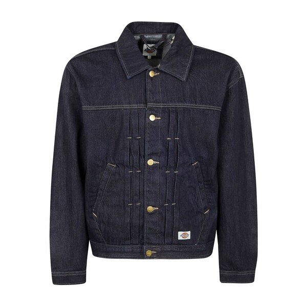 ディッキーズ メンズ 上衣＆上衣 アウター Buttoned denim jacket Blue