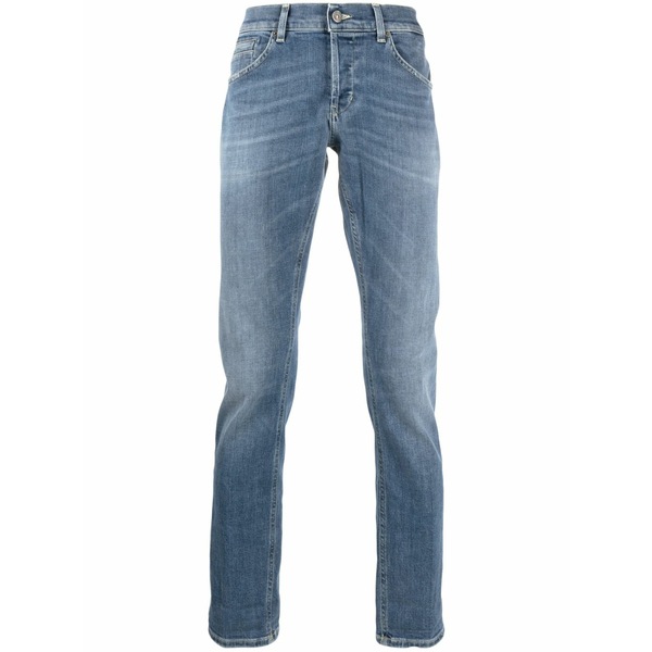 ドンダップ メンズ ジーンズズボン下 ボトムス Low-rise skinny jeans Blue