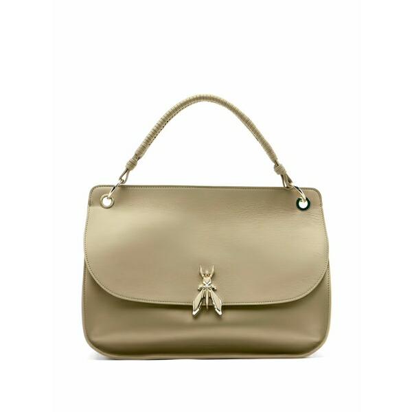 パトリツィア ペペ レディース トートバッグ 御徒面子 Large soft essential fly leather tote bag Neutrals