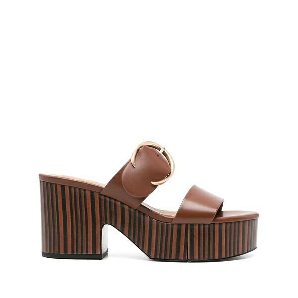 クレージェリ レディース サンダル シューズ 80粍 chance sandals Brown