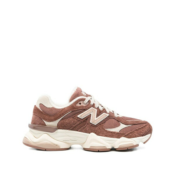 ニューバランス メンズ スニーカー シューズ Suede panelled sneakers Red｜asty
