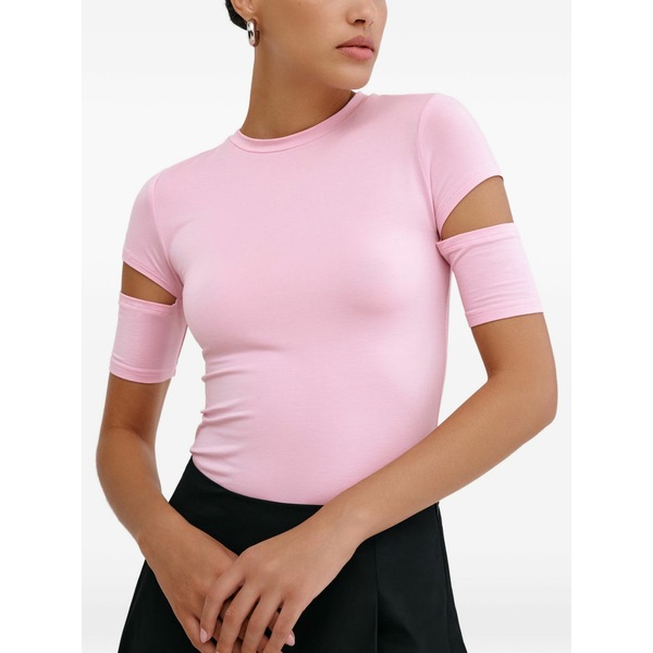 マルセラ レディース プルオーバー トップス Esme cut-out-detail t-shirt Pink