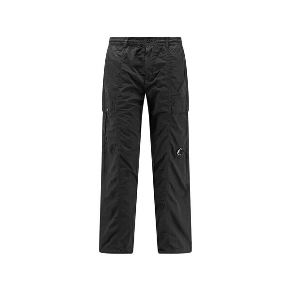 シーピーカンパニー メンズ 心地好いズボン下 ボトムス Lens-detail cargo pants  Black