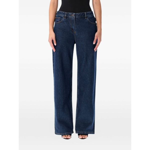 マグダ・ブトリム レディース ジーンズズボン下 ボトムス Button-fastening jeans Blue