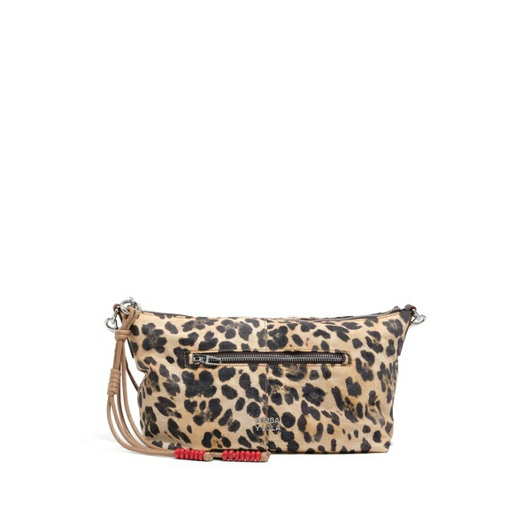 ビンバ イ ローラ レディース ショルダーバッグ 御徒面子 Trapecio leopard-print shoulder bag Neutrals
