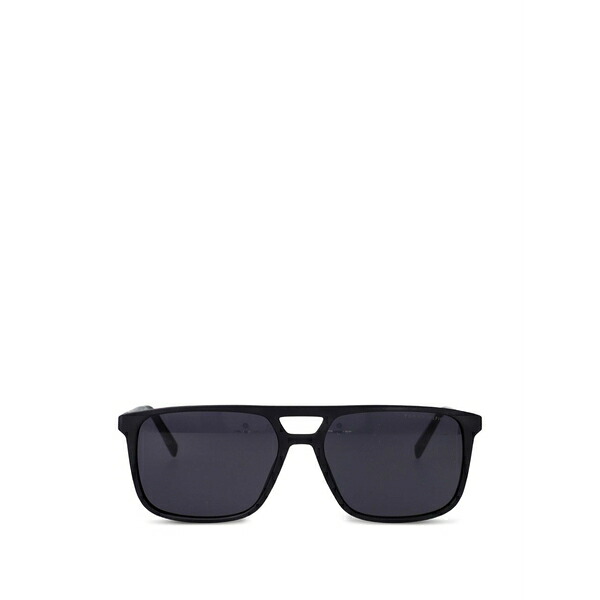 トミー ヒルフィガー メンズ サングラス・アイウェア 添え物 Rectangle frame sunglasses Black