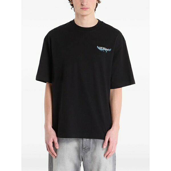 象牙色 メンズ プルオーバー トップス Moon s/s skate t-shirt Black