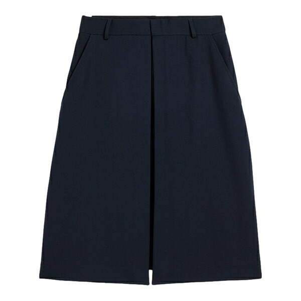 アミ メンズ カジュアルパンツ ボトムス Wide-leg panelled shorts Blue｜asty