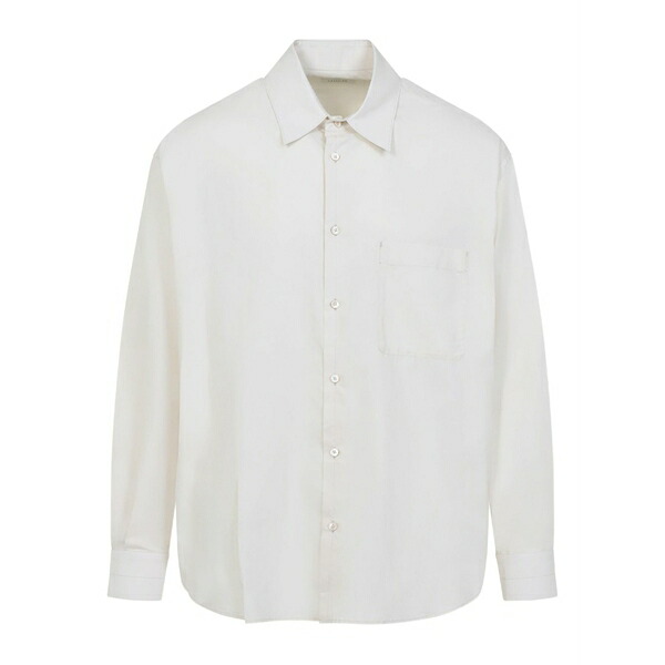 ルメール メンズ プルオーバー トップス Long-sleeve pocket shirt Neutrals