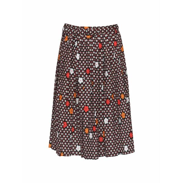 マルタンマルジェラ レディース スコート ボトムス Floral-print MIDI skirt Black