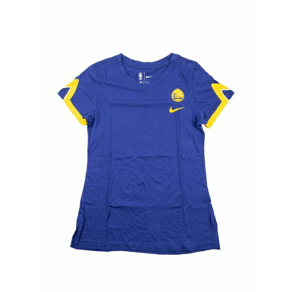 ナイキ レディース カットソー トップス Golden state warriors t-shirt Blue