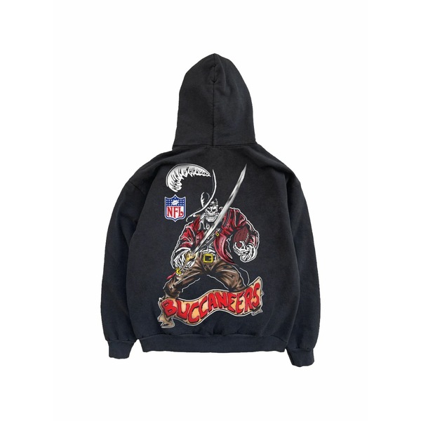 ウォーレンロータス メンズ パーカー・スウェットシャツ アウター Nfl tampa bay buccaneers graphic-print hoodie Black