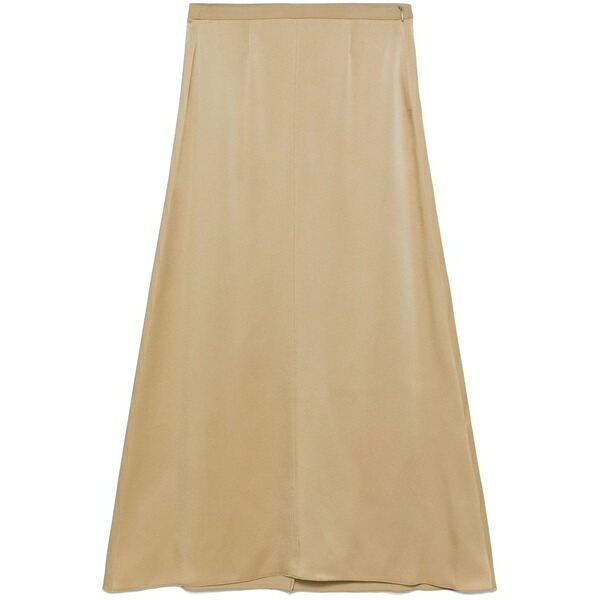 フォルテ フォルテ レディース スコート ボトムス Satin MIDI skirt Neutrals