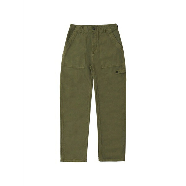 フォルテラ レディース 心地よいズボン下 ボトムス Patch-pocket trousers Green