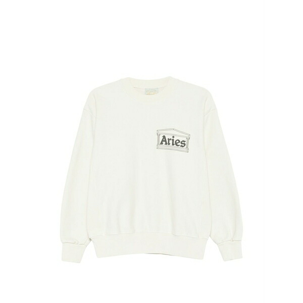 アリーズ メンズ パーカー・スウェットシャツ アウター Temple sweatshirt Neutrals