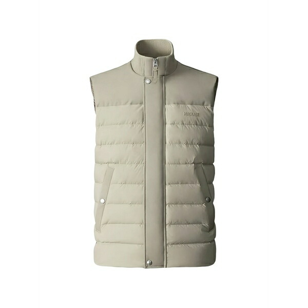 マッカージュ メンズ 上衣＆上衣 アウター Brody-z quilted brody gilet Neutrals