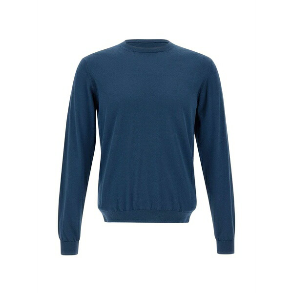 フィリッポ デ ラウレンティス メンズ 編み物\u0026プルオーバー アウター Sea island sweater Blue
