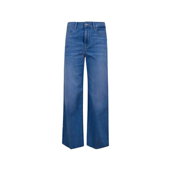 7フォーオールマンカインド レディース ジーンズズボン下 ボトムス Lotta ankle cropped jeans Blue