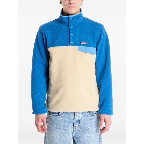 パタゴニア メンズ パーカー・スウェットシャツ アウター Lightweight synchilla&cent; snap-t&cent; fleece sweater Blue｜asty