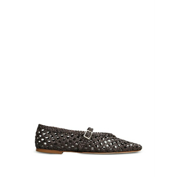 ファビオ ルスコーニ レディース サンダル シューズ Francy woven leather ballet flats Brown