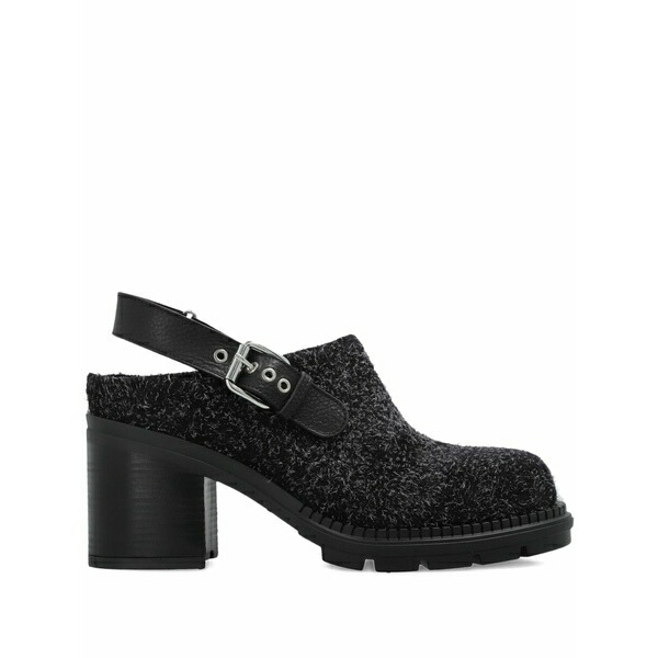 エージーエル レディース サンダル シューズ 85粍 franky buckle-strap mules Black