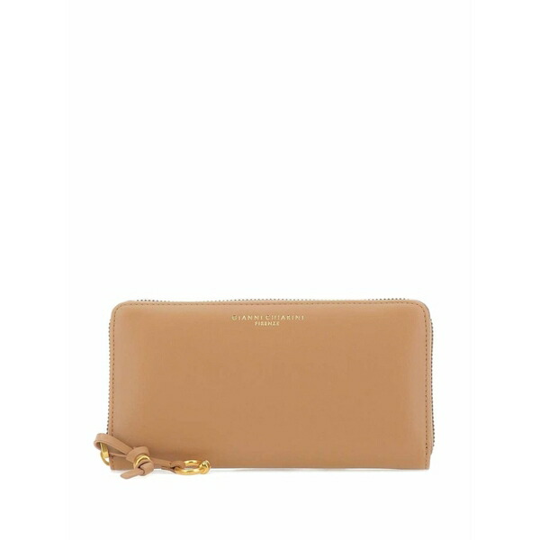 ジャンニ・キアリーニ レディース 紙入れ 付属品 Leather wallet Neutrals