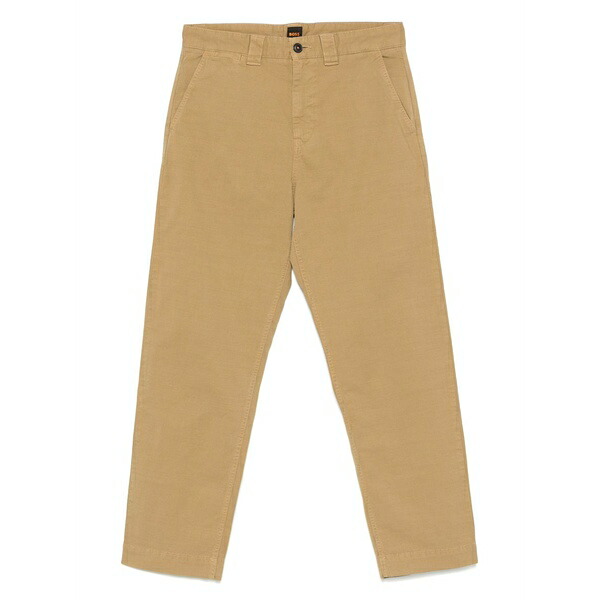 雇い主 メンズ 心地好いズボン下 ボトムス Straight-leg chino trousers  Neutrals