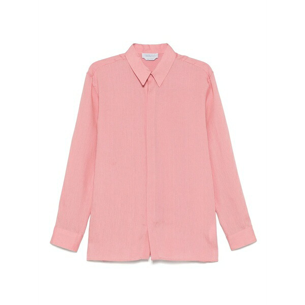 ガブリエラ ハー同盟罷工 メンズ プルオーバー トップス Linen shirt Pink