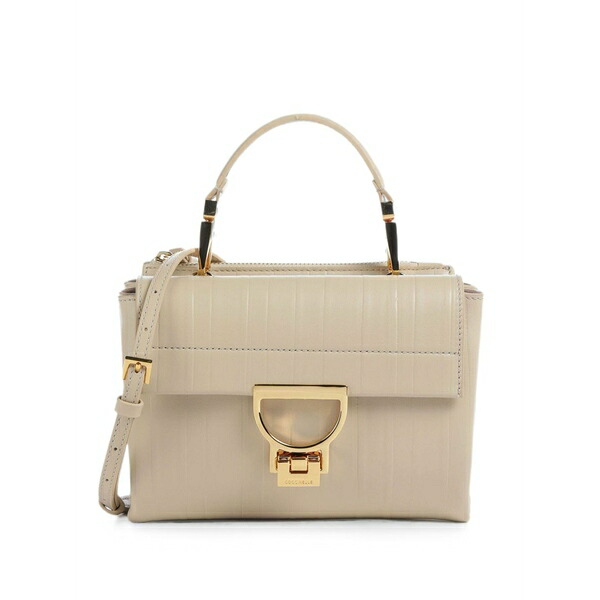 コチネレ レディース ハンドバック 御徒面子 Arlettis plisse mini bag Neutrals